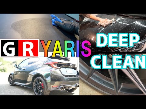Thumbnail for 【マット素材多し】GRヤリスを徹底洗車します。toyota GR YARIS　car cleaning detailing by Toyota GR Yaris