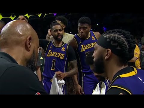 D'ANGELO RUSSELL YELLS "GIVE ME THE BALL! LET ME END THIS!" THEN TAKES OVER ENTIRE 4TH! GAME WINNER