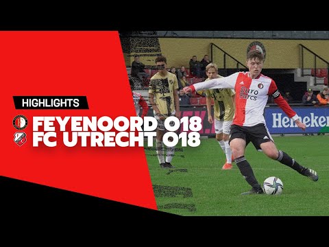 ✋ goals, sublieme vrije trap Felicia 💥 | Highlights Feyenoord O18 - FC Utrecht O18 | 2021-2022