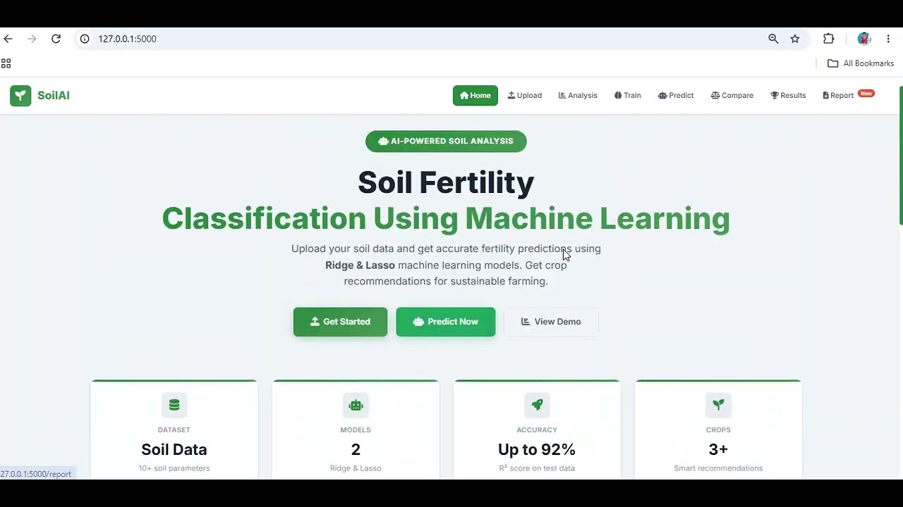 Soil Fertility Classification Using Machine Learning