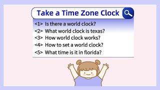 What time is it in Florida Miami- World Time Zones Clock