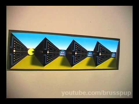 This Illusion Poster Brings Pacman Into Meatspace