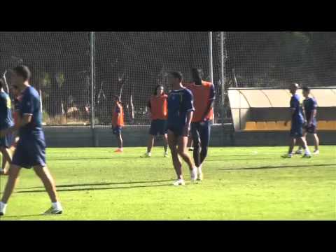14-9-12 Entrenamiento Previa CF Villanovense Cádiz CF
