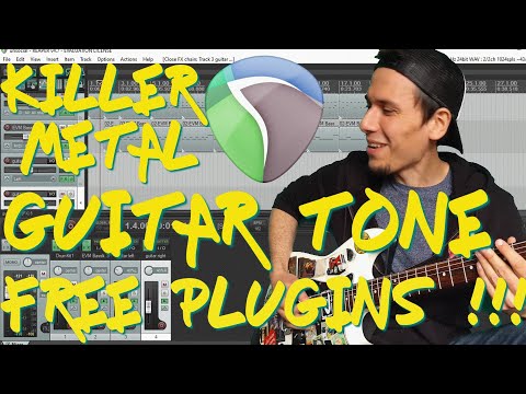 How To Get Metal Guitar Tone In Reaper - Free Plugins