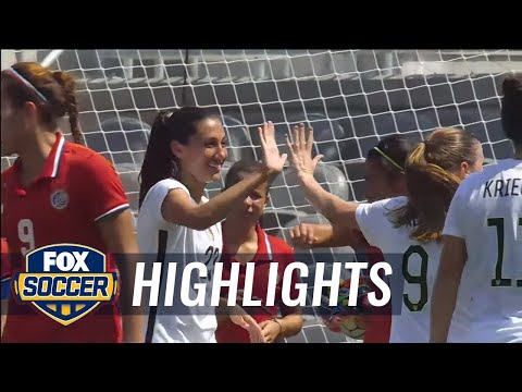 Press brace makes it 4-0 against Costa Rica- 2015 International Friendly Highlights