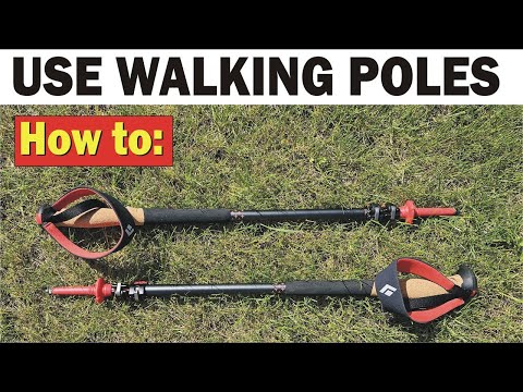 How to use walking poles (beginners)