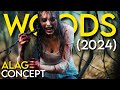 WOODS (2024) Movie Explained in Hindi | Survival Movie Explanation | movie explained 2024 | Horror