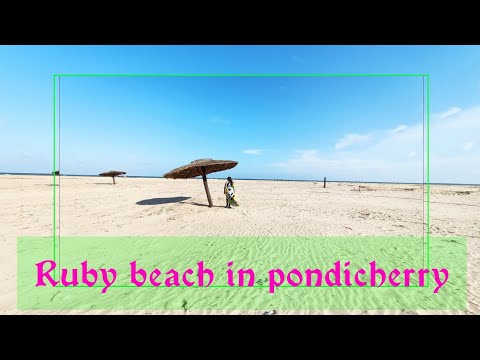 Rubi beach or Arikamed beach | Pondicherry New beach | Veerampattinam @Anand view