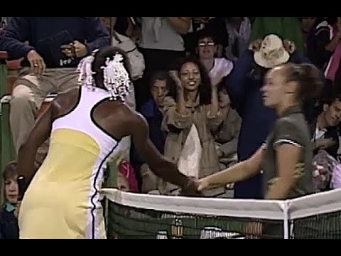 Serena Williams vs Martina Hingis 1999 Acura Classic SF Highlights
