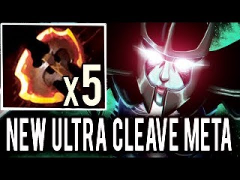 New Ultra Cleave META - Phantom Assassin with 5 Battle Fury by Meracle ROAD TO 10K MMR Dota 2
