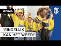 Verslaggever te grazen genomen tijdens carnaval