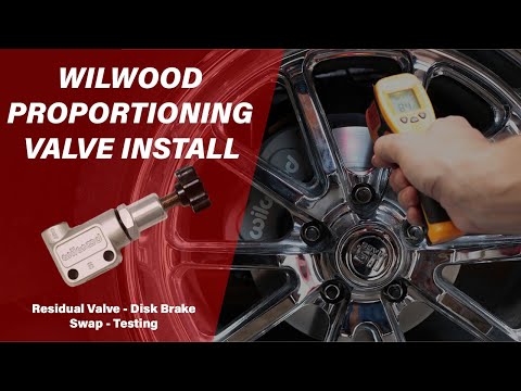 Disk Brake Swap - Installing A Wilwood Proportioning Valve and Testing