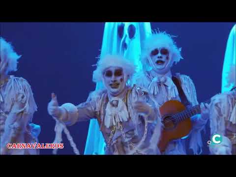 Chirigota Los mi alma. Preliminares. Pasodoble Que porqué vuelvo a cantarte.