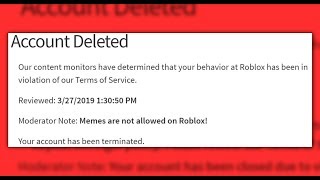 How To Ban Yourself On Roblox