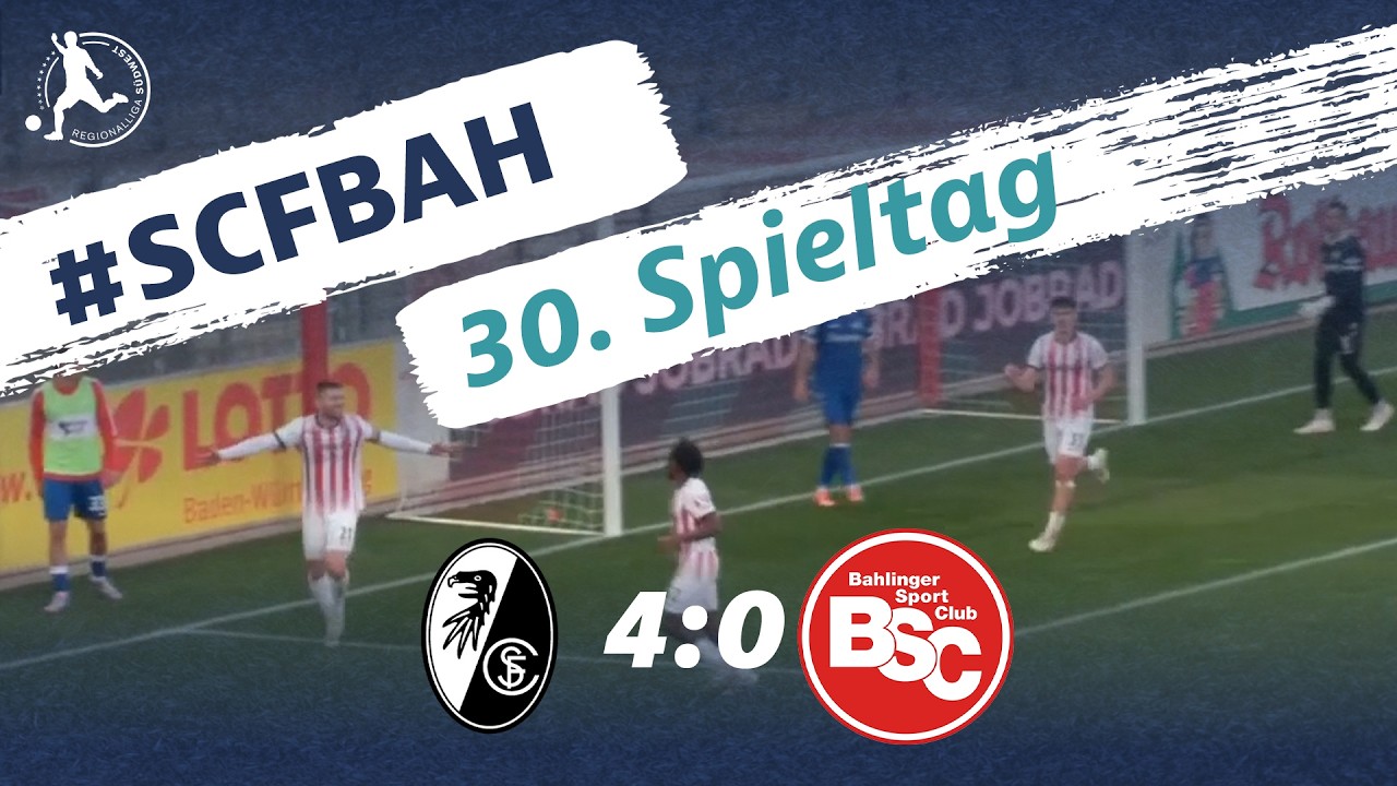 SC Freiburg II U23 vs Bahlinger SC Highlights