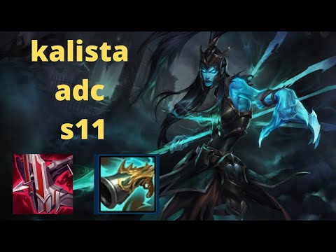 kalista bot   s11  build guides how to carry | league of legends