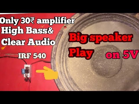 IRF 540 High bass amplifier Video