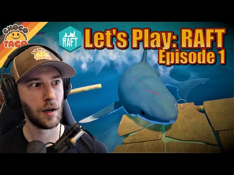 Let's Play: RAFT | Ep. 1 ft. Julien, Reid, and JasonSulli - chocoTaco Raft Survival Gameplay