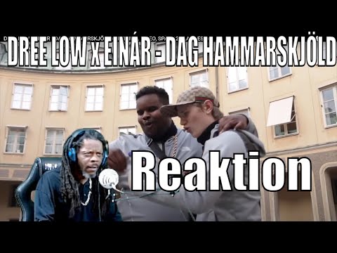 DREE LOW x EINÁR - DAG HAMMARSKJÖLD (OFFICIELL VIDEO, SPÅR 12 FLAWLESS)  reaction
