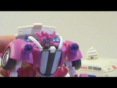 A video review of Transformers Revenge of the Fallen Ice Cream Twins; Mudflap and Skids