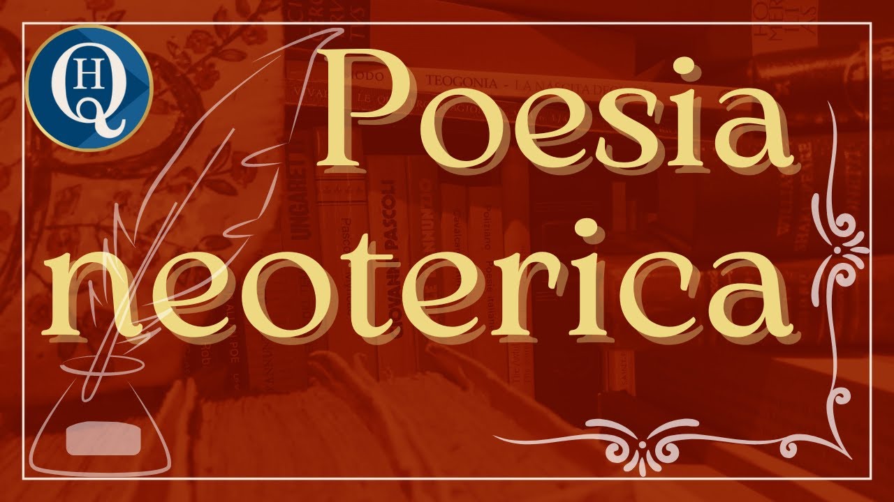 Letteratura latina 25: Poesia neoterica