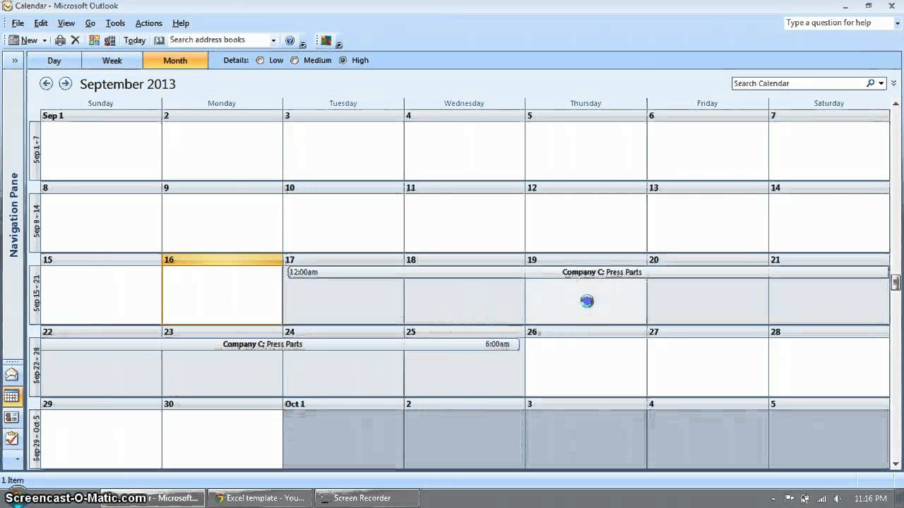 Easy Appointment Template