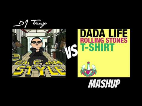 PSY VS Dada Life - T Shirt Gangnman Style ( DJ Tony mashup)