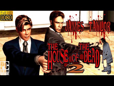 The House of The Dead 2 (James Taylor) Very Hard, Red Blood, All Civilians Rescued - 1 Coin