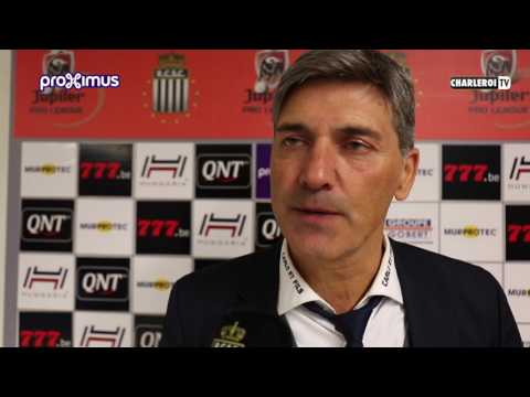 R.Charleroi S.C - KAA Gent : Felice Mazzu