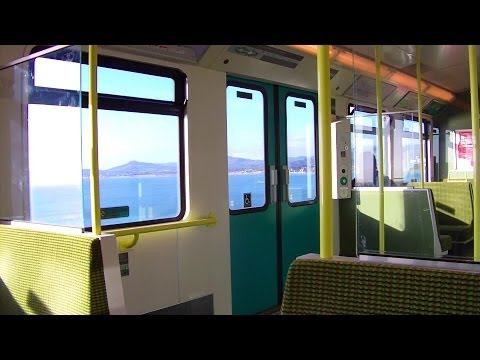 Onboard an IE 8300 Class Dart Train - Dalkey to Killiney