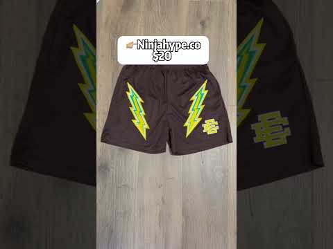 Where to buy cheap affordable EE Eric Emanuel shorts just $20? Go Ninjahype.co #dhgate #pandabuy