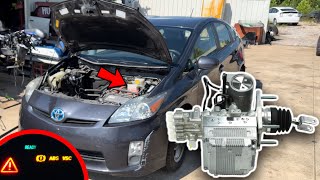 How to change Brake Actuator on 2010-2015 Prius (easiest way)