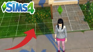 How To Turn On/Off Grid (Get Rid Of Squares In Build Mode) - The Sims 4