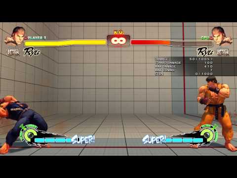 USF4 1.04 - Ryu Changes (Fireball Speeds, Stand RH Cancel)