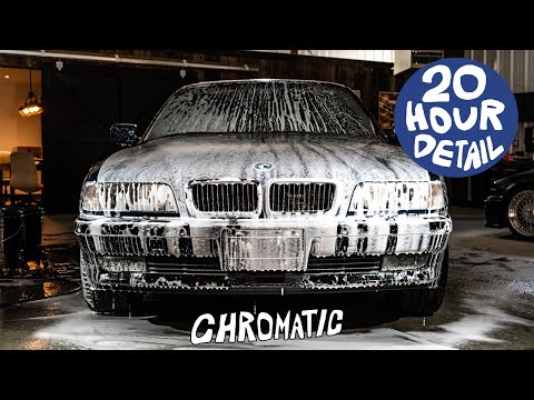 20 Hour Detail On A Japanese Imported BMW E38