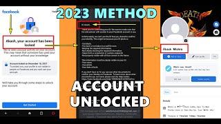 How To Unlock Facebook Account || New 2023 Step By Step Method || Locked Account Kaise Open Kare