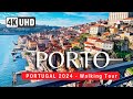 2024 PORTO Walking Tour 4K Portugal 🇵🇹 ☀️☔ CAPTIONS (▶️ 137 min)