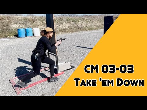 CM 03-03: Take 'em Down | USPSA | Open | Classifier