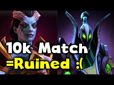 10k MMR MATCH RUINED!!! OMG SHEEEEEETSHOW :( DOTA 2