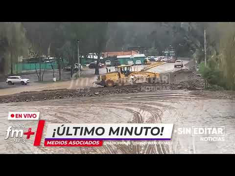 Río Claro aumenta su caudal y detectan trabajos sin origen confirmado en su ribera
