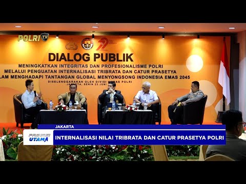 DIVISI HUMAS POLRI GELAR DIALOG PUBLIK, TINGKATKAN INTEGRITAS DAN PROFESIONALISME POLRI