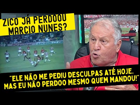 Zico revela que até hoje Marcio Nunes não pediu desculpas por entrada desleal, a mando de ex-técnico