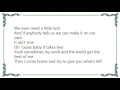 Chris Cagle - It Takes Two Lyrics