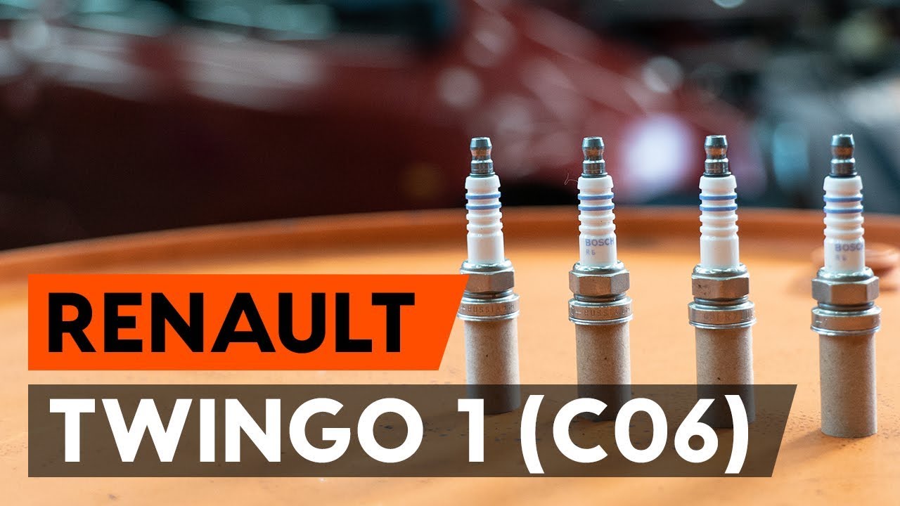 Byta tändstift på Renault Twingo C06 – utbytesguide