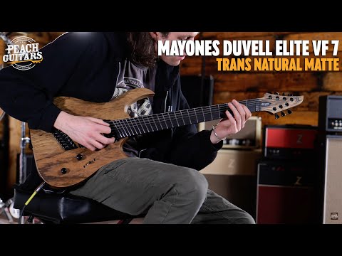 No Talking...Just Tones | Mayones Duvell Elite VF 7 Trans Natural Matte