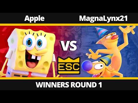 ESC 15 Winners Round 1 - Apple Vs. MagnaLynx21 - Nickelodeon All-Star Brawl Tournament