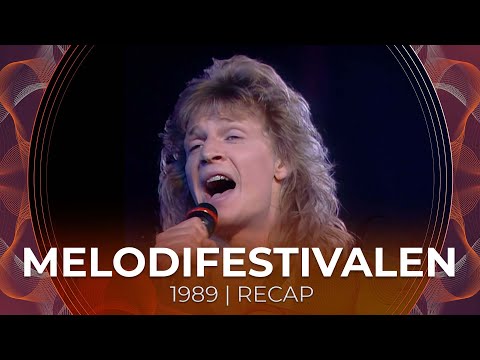 Melodifestivalen 1989 (Sweden) | RECAP