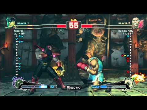 Gigorga [ M.Bison ] vs Rummy Kitty [ Balrog ] SSF4 Online Ranked Match True HD - G Series