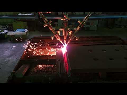 AMG Tri-GasTorch cutting- Cut Straight Line