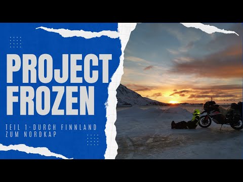 Motorbike Trip in Winter to Northcape - part 1